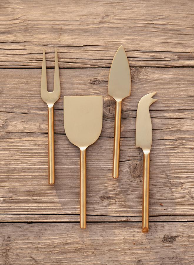 Curate Home Cheese Cutlery - Set of 4 - Image 1