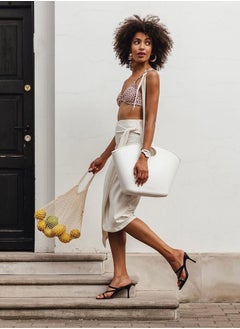 O bag O bag sharm Shell Body Handbag in Latte  - Image 3