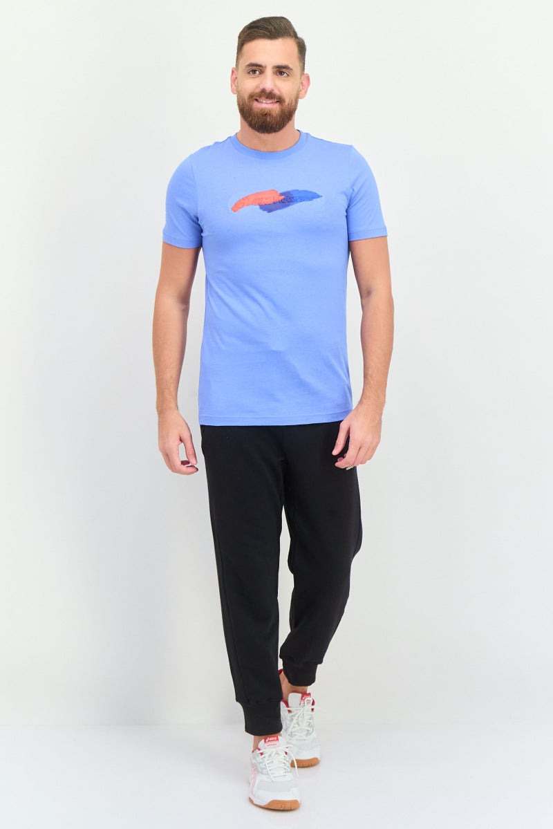 PUMA تي شيرت رياضي خارجي للرجال من بومّا x بي إم دبليو موتورسبورت، أزرق - Image 3