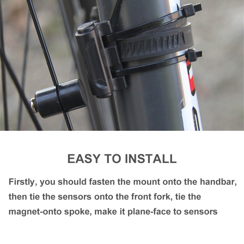 SunDING Multifunctional Waterproof Bicycle Computers LCD Display Screen Outdoor Riding Cycling Speedometer Mountain Bike Bicycle Practical Equipment - Image 3