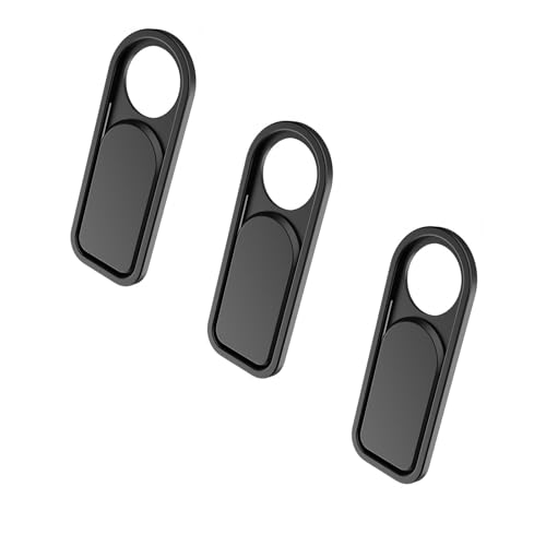 Knomix 3 Pack Ultra-Thin Camera Cover Slide for Tesla Model 3 / Y Interior Cabin Camera Laptop PC Front-Facing Webcam Sticker Blocker Protect Your Privacy (Classic Version) - Image 1