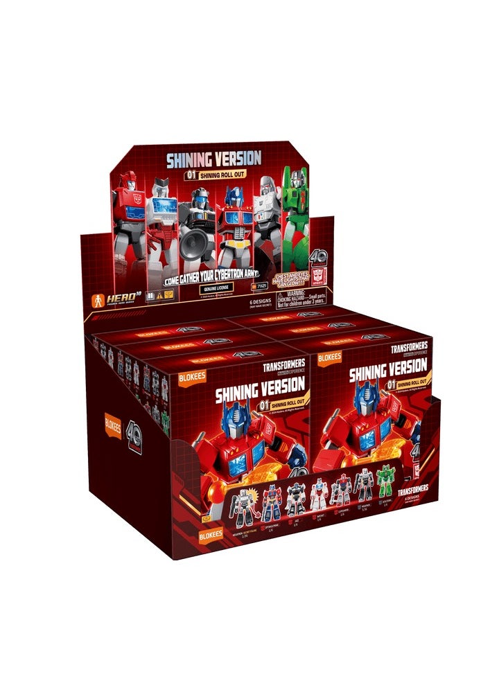 BLOKEES Blokees Transformers SV01,Figure Blind Box,Set box(6 pack)  - Image 1