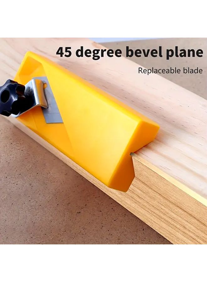 45 Degree Bevel Plane Style A Durable Plastic Construction With Replaceable Blade For Chamfering - Image 2