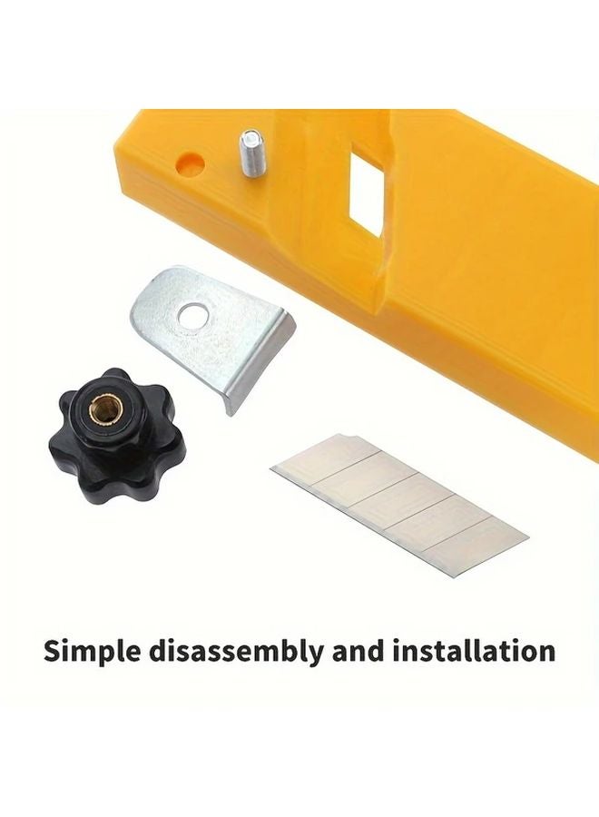 45 Degree Bevel Plane Style A Durable Plastic Construction With Replaceable Blade For Chamfering - Image 5