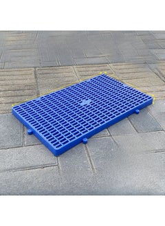 Modular Plastic Damp-proof Mat Pallet for Warehousing Extra Thick square hole 60x35x3