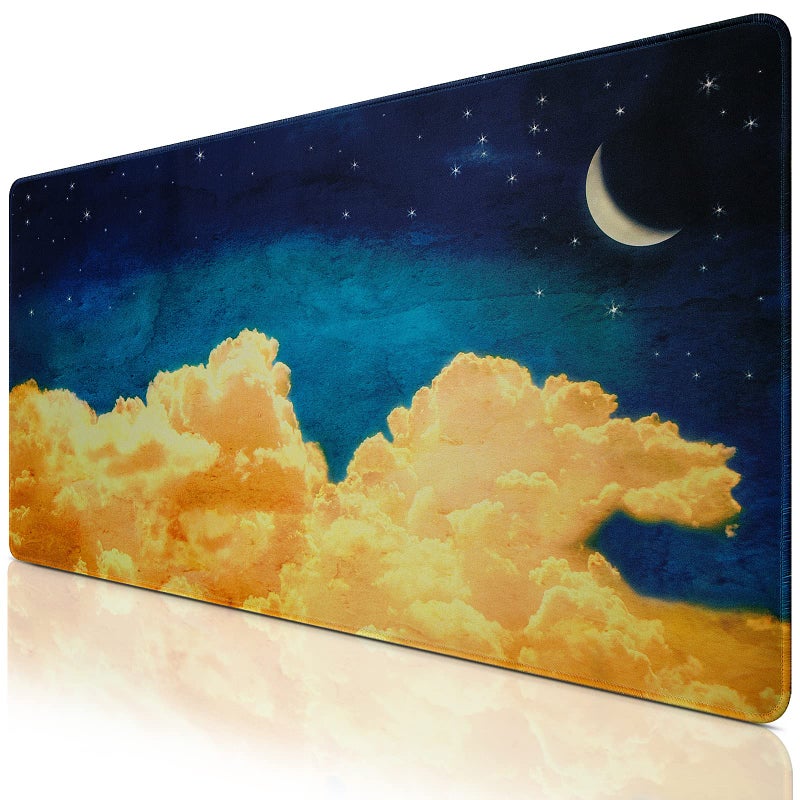 Canjoy Gaming Mouse Pad, Large Extended Mouse Pad Big Computer Mousepad for Home Office Gaming Work 31.5x15.7inch - Image 1