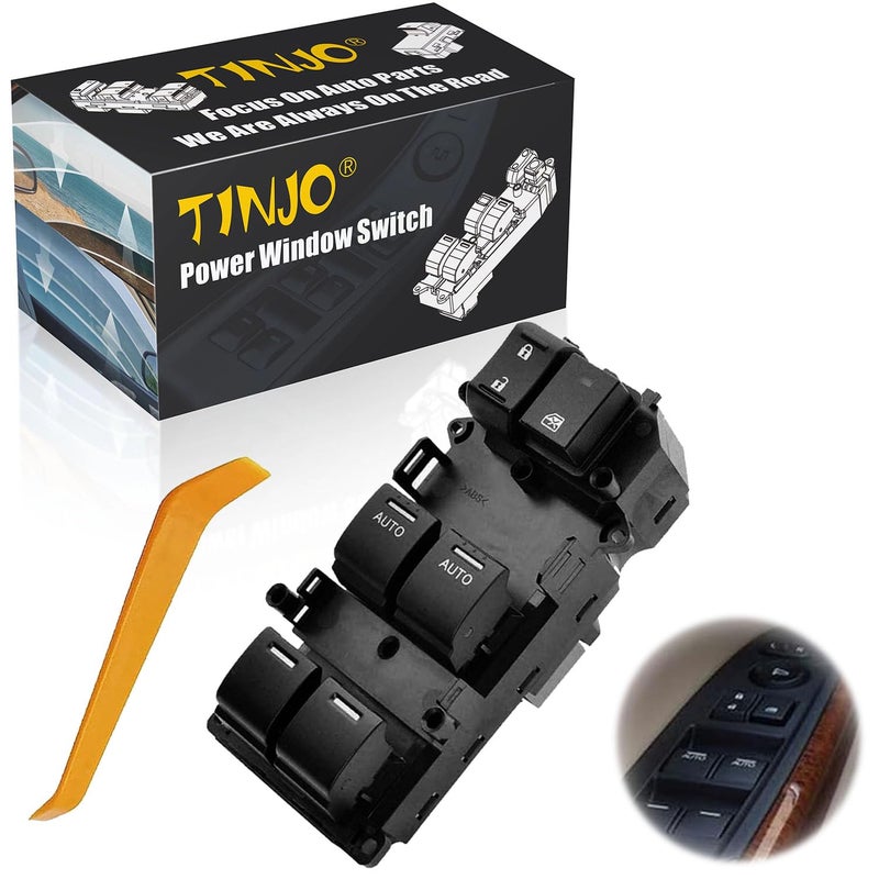 TINJO مفتاح نافذة رئيسي جانب السائق TINJO لسيارة هوندا أكورد - Image 1