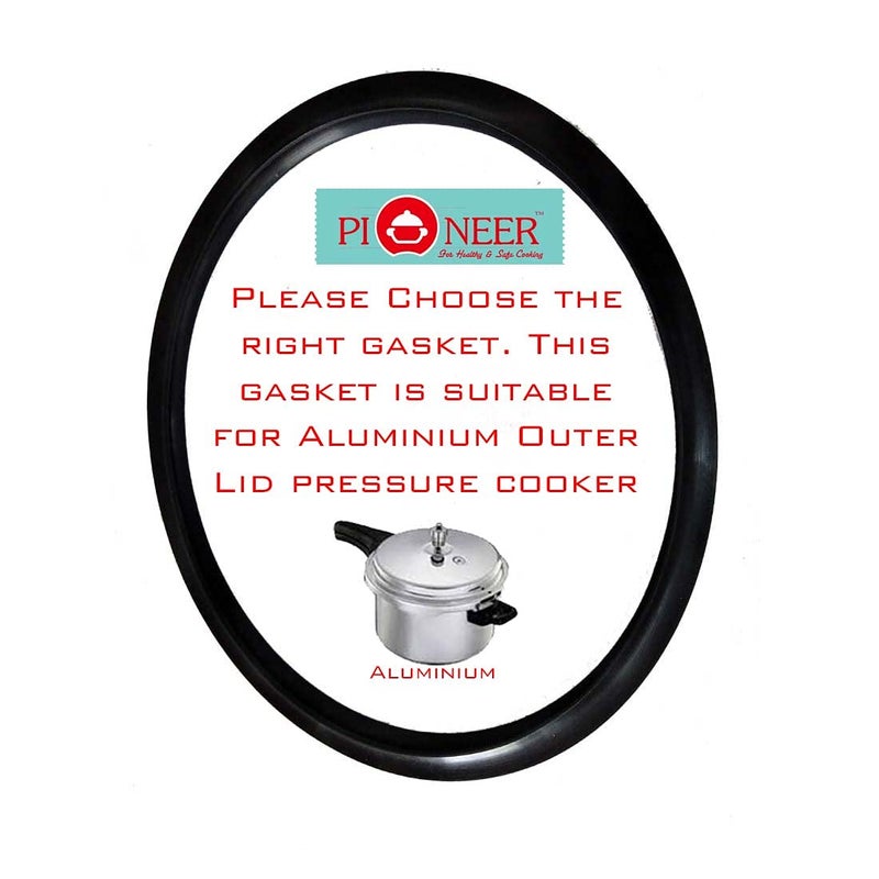 PIONEERS Pioneer Black Rubber Gasket 10 Litre Outer Lid Pressure CookerPack of 5  - Image 4