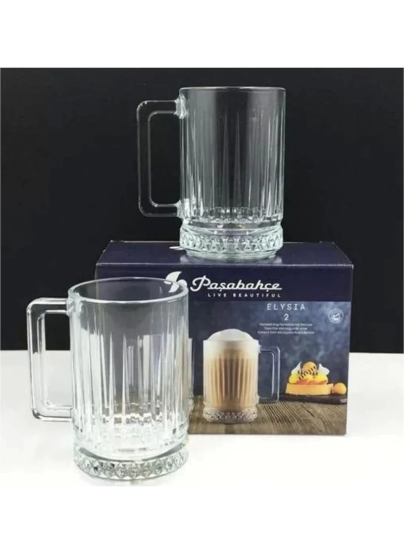 Paşabahçe 55442 Elsia Glass Mug 310CC 2 Liter