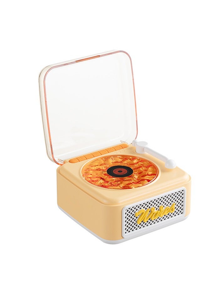 Retro White Noise Wireless Small High-Frequency Bluetooth Speaker - Image 1