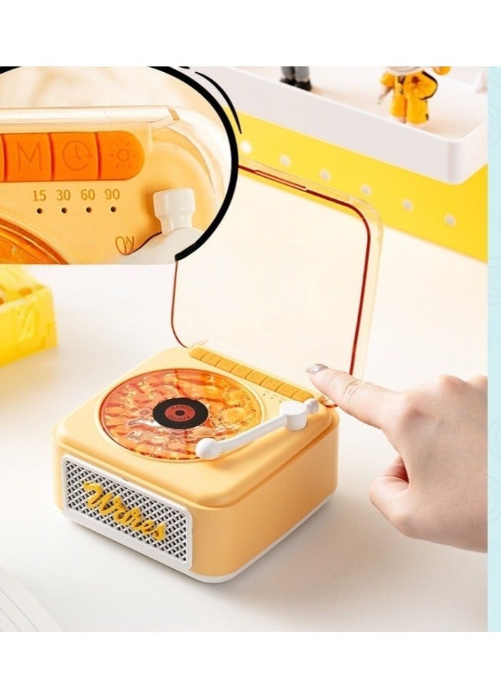 Retro White Noise Wireless Small High-Frequency Bluetooth Speaker - Image 2