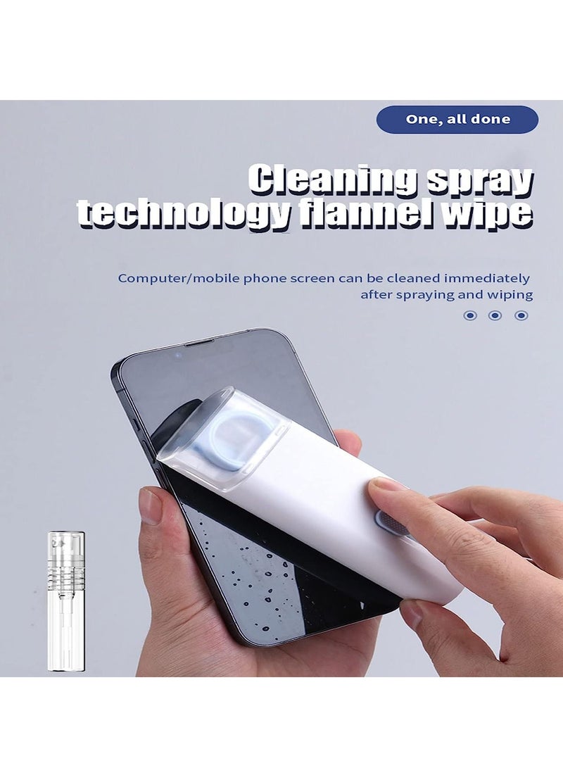 7 in 1 Computer Keyboard Cleaning Brush Set Earbuds Cleaning Pen Wireless Bluetooth Headset Charging Box Electronics Keyboard Cleaning Tools Cleaner Keycap Puller Kit - Image 2