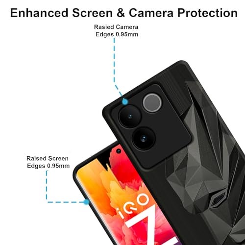 VIDO Exclusive Soft Back Case Cover for iQOO Z7 Pro 5G / Vivo T2 Pro 5G (Shock Proof |360 Degree Complete Protection) - Image 2