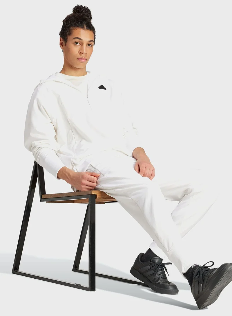 Adidas Logo Woven Hoodie