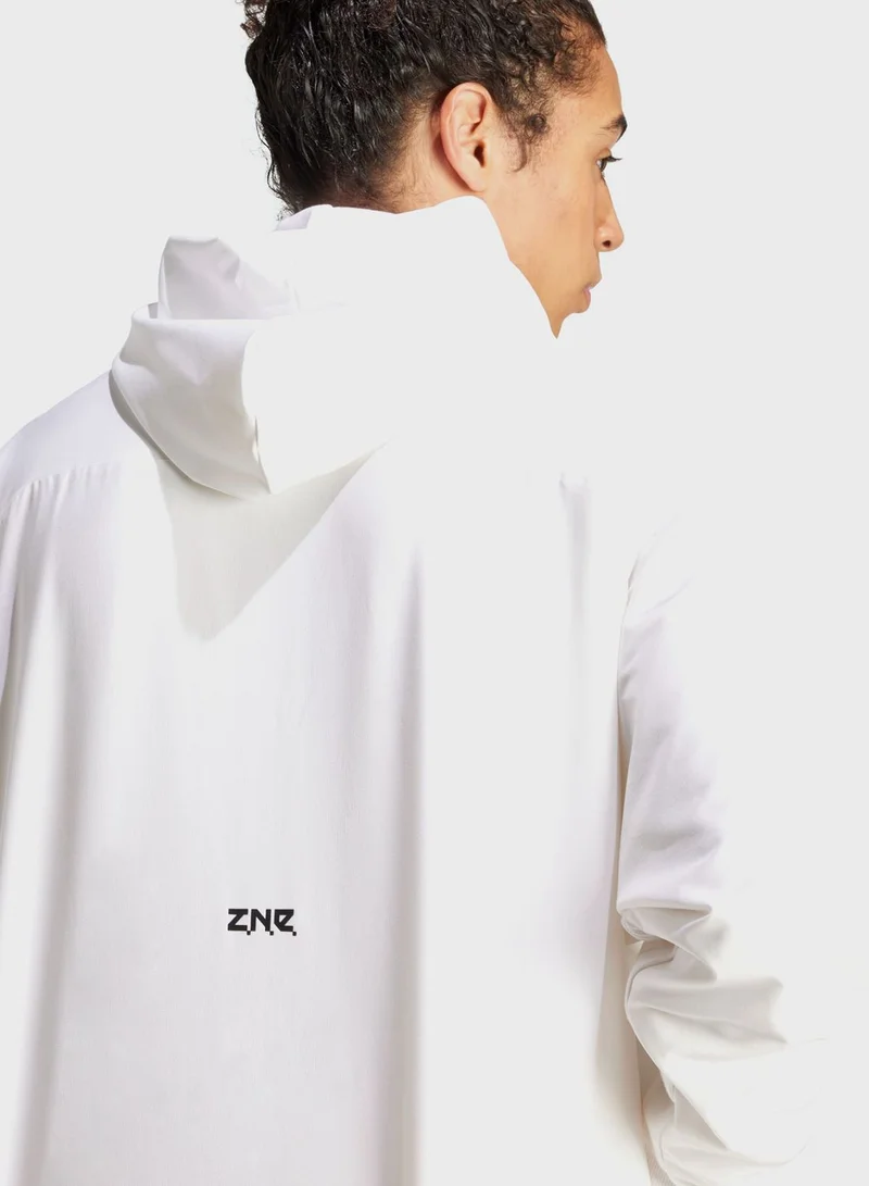 Adidas Logo Woven Hoodie
