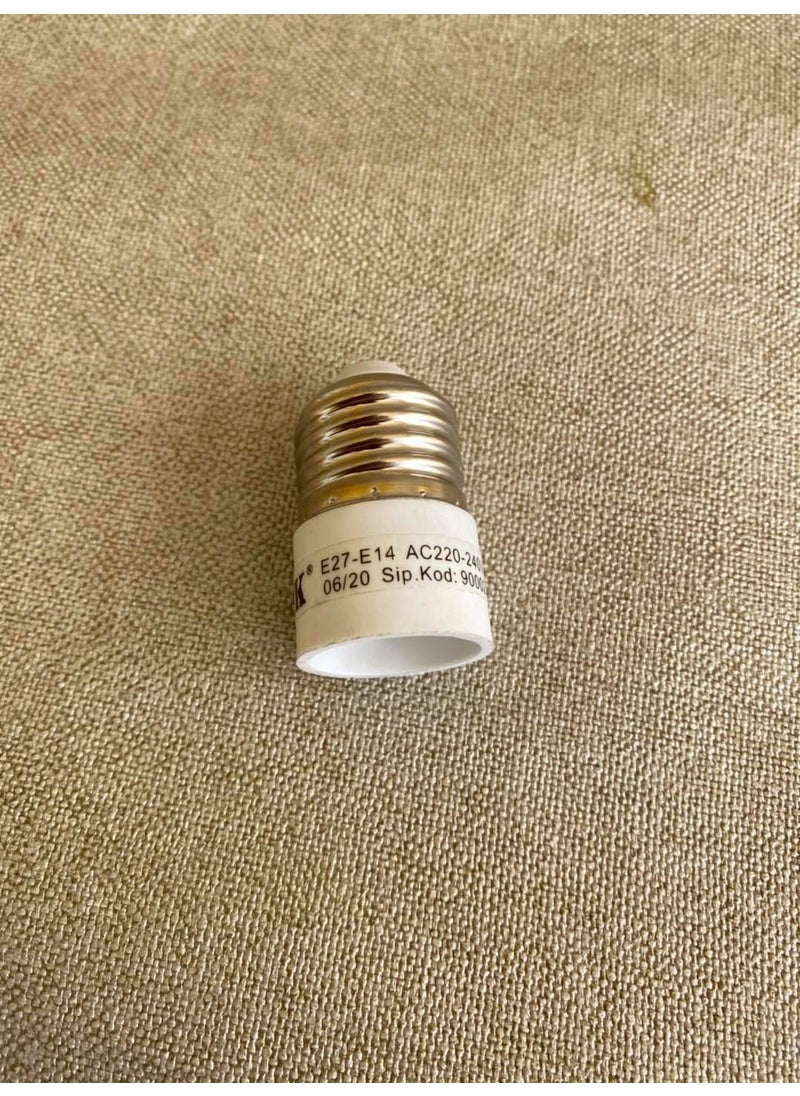 Hasyılmaz E27 - E14 Cap Converter Adapter - Standard Cap To Fine Cap Converter  - Image 2