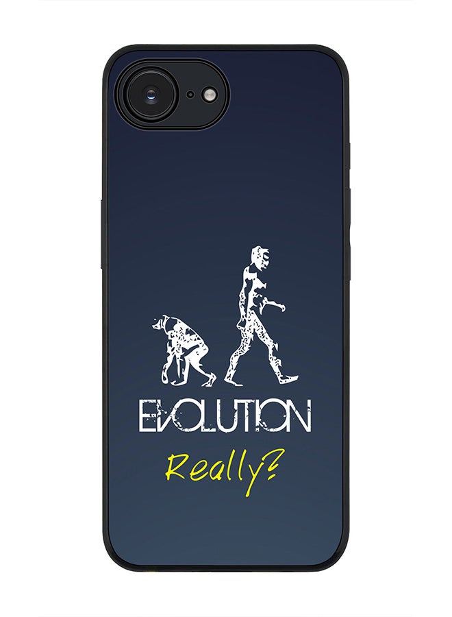 Stylizedd For Apple iPhone 16e Case,Slim fit Camera Protection, Shockproof Thin Phone cover  - Evolution, Really (Grey) - Image 1