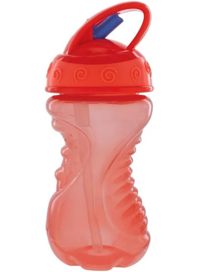 Nuby Hard Straw Flip It Cup, Toddler Straw Drinking Cup with Flip Top Lid, Leak Resistant Water Cup for Travel, Home and Daycare Use, Assorted - Image 2