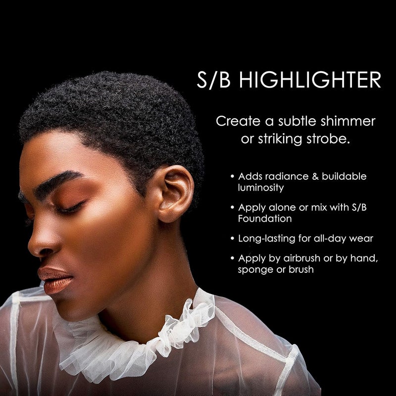 Temptu S/B Airbrush Highlighter - White Shimmer - Image 5