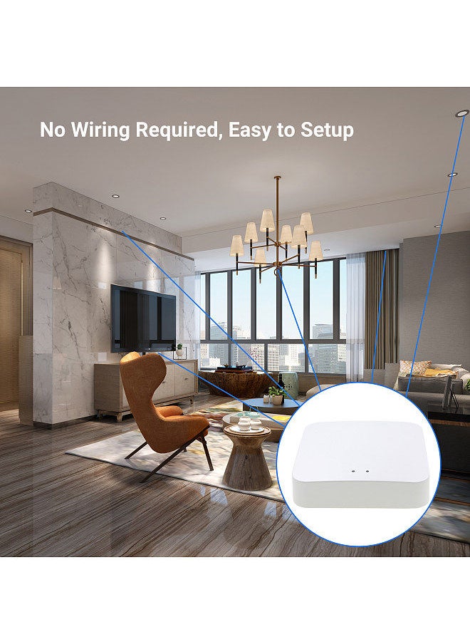 Generic - ZigBee Gateway Intelligent Gateway Hub 3.0 Wireless Smart Home Gateway Remote Control Voice Control Compatible with Alexa Google Home - Image 1