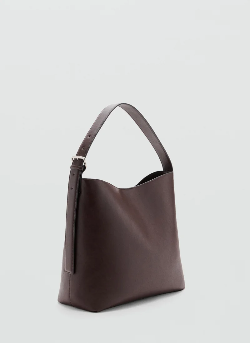 Mango Bucket bag with buckle