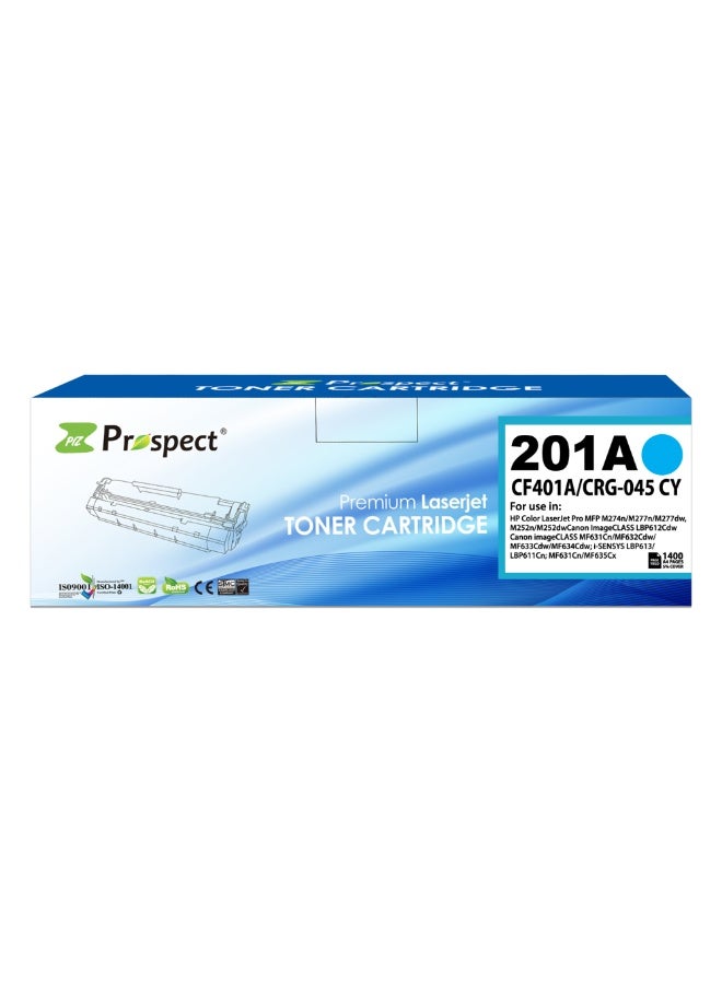 Prospect Toner Cartridge 201A CF401A Cyan Laser Compatible with HP 201A CF401A for Printers HP Color LaserJet Pro MFP M274n M277n M277dw M252n M252dw ( Cyan ) - Image 4