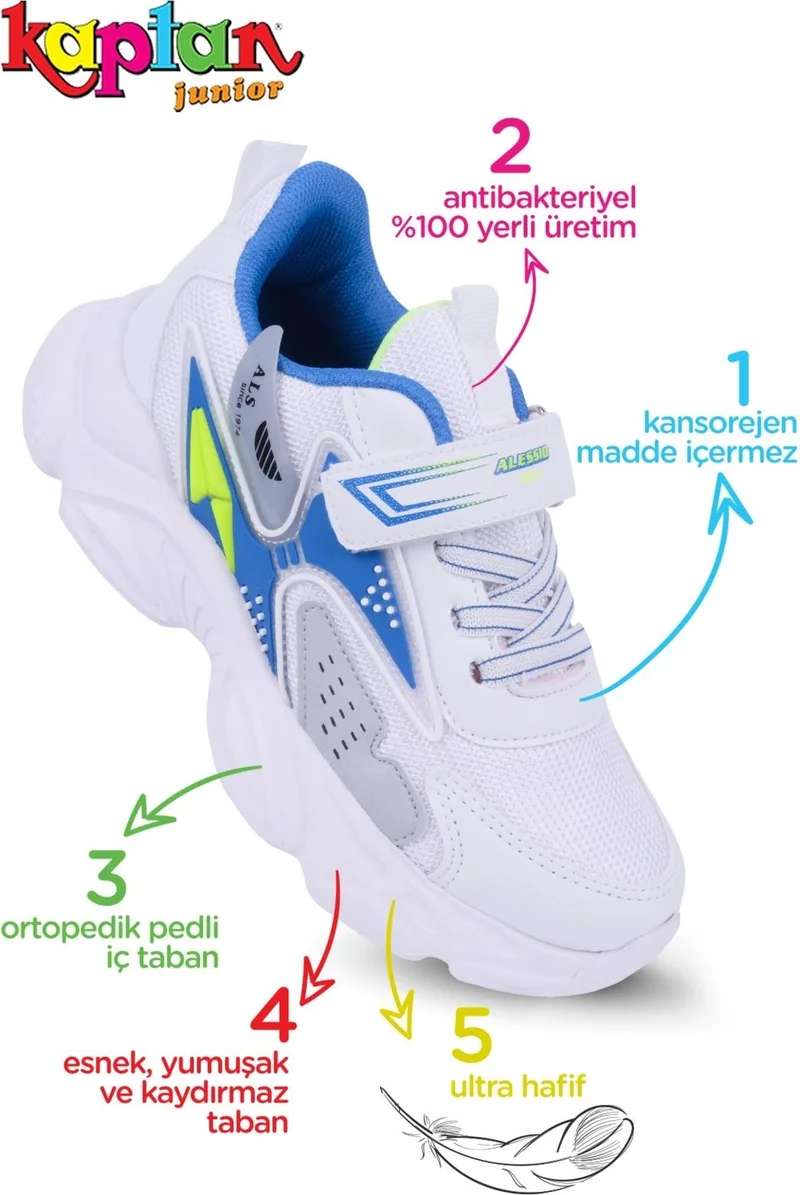 Kaptan Junior Boy's Sports Sneaker Walking Shoes Palse 505