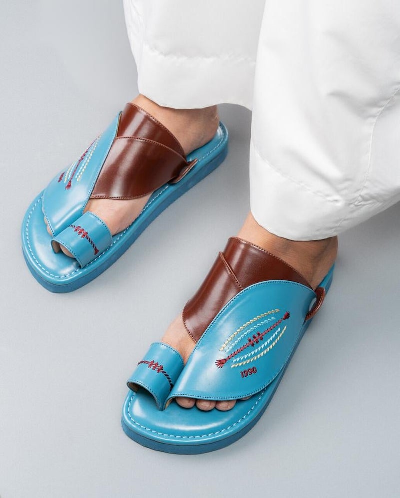 Arabic Sharqi Sandals | Brown | Sandals Traditional footwear - Image 2