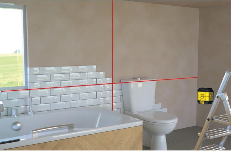 ستانلي مثقاب مطرقة 700 واط 13 مم مع ليزر خطي متقاطع وليزر قياس 15 مترًا - Image 4