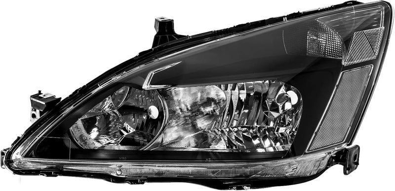 ZonCar Black Headlight Assembly for Accord 2003-2007 - OE Style Replacement - Image 4