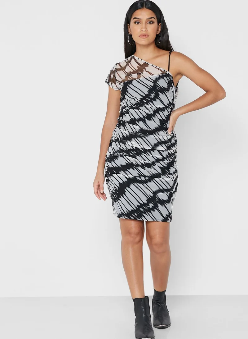 DKNY One Shoulder Dress