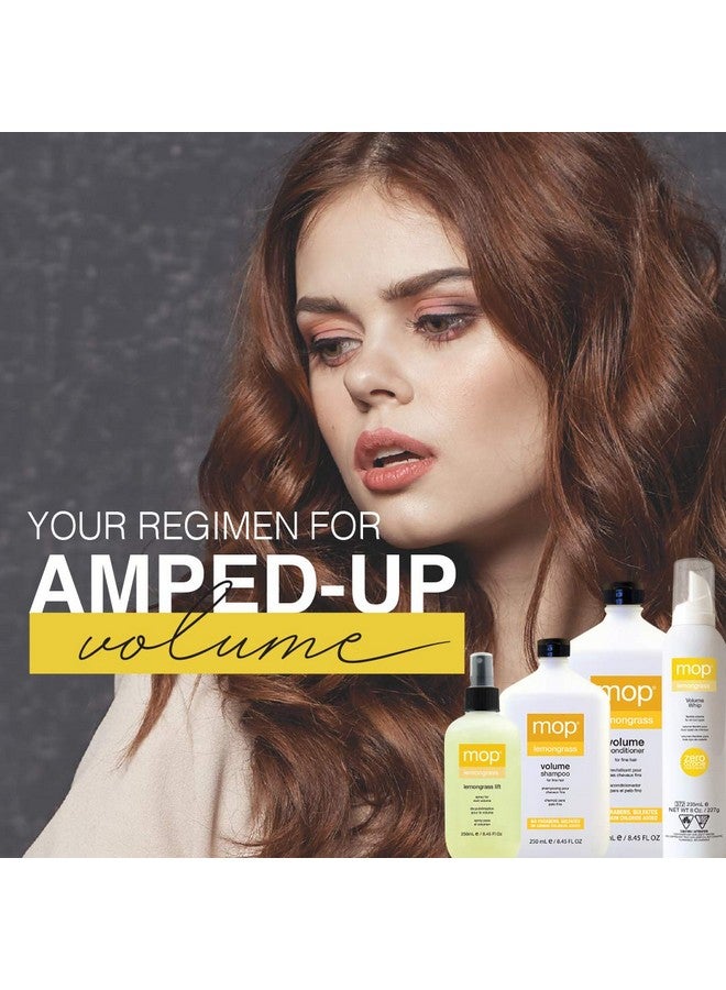 Mop Lemongrass Volume Shampoo No Parabens No Sulfates Lemon 8.45 Fl. Oz. - Image 3