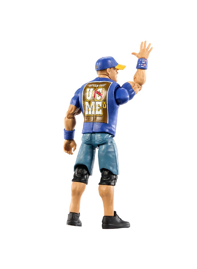 WWE Mattel WWE John Cena Action Figure, Main Event Series #159, 6-inch Collectible Superstar with 14 Articulation Points & Life-Like Look - Image 4