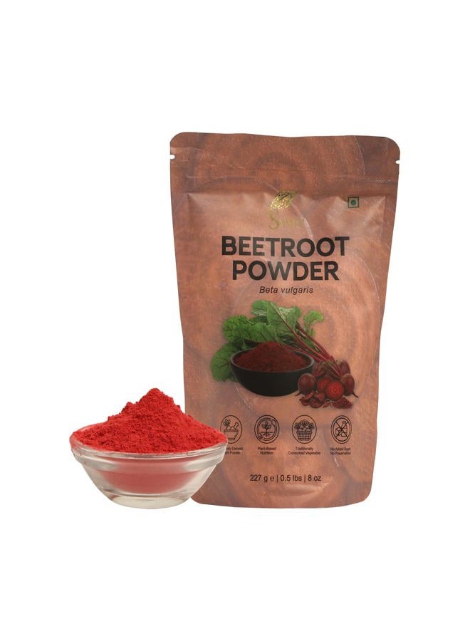 SVATV Pure & Natural Beet Root Powder, Natural Nitric Oxide Booster, Powdered Superfood for Natural Energy - 227g, 8oz, Half Pound - Image 2