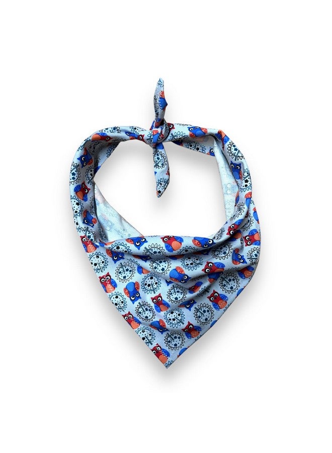 W Brings Oh Gorgeous Owl Dog Bandana | This Stunning Gorgeous Design Dog Bandana Scarf Is Perfect Styling Accessory For Dogs One Size Fits All - Multi, 1 Count - Image 2