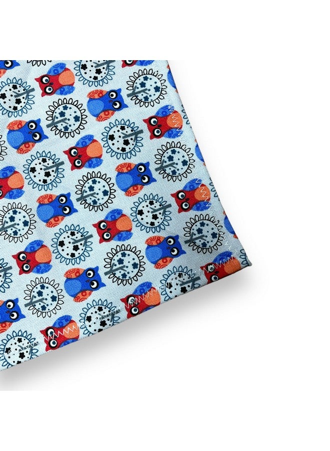 W Brings Oh Gorgeous Owl Dog Bandana | This Stunning Gorgeous Design Dog Bandana Scarf Is Perfect Styling Accessory For Dogs One Size Fits All - Multi, 1 Count - Image 3