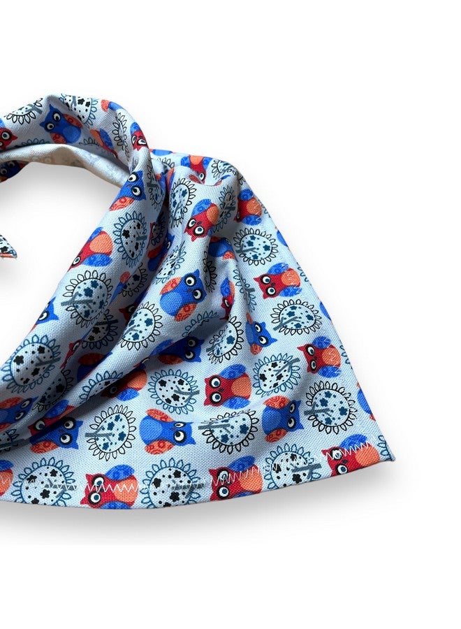 W Brings Oh Gorgeous Owl Dog Bandana | This Stunning Gorgeous Design Dog Bandana Scarf Is Perfect Styling Accessory For Dogs One Size Fits All - Multi, 1 Count - Image 4