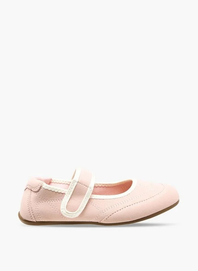 ليتل ميسي Girls Hook & Loop School Mary Jane Shoes