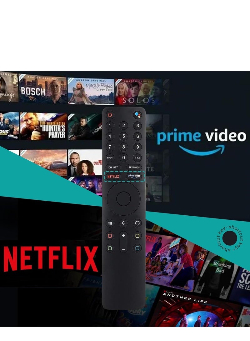 PopZa Battery Included Replacement Remote Control for Xiaomi Mi TV Stick – Compatible with Xiaomi Mi TV 4S, 4A, XMRM-010, L55MS-5A, L65M5-5ASP, L32M5-5ASP, L43M5-5ASP, L55M5-5ASP, L65M5-5ASP, L65M5-5SIN – Bluetooth & Voice Control - Image 4