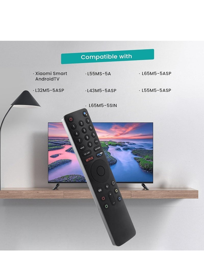 PopZa Battery Included Replacement Remote Control for Xiaomi Mi TV Stick – Compatible with Xiaomi Mi TV 4S, 4A, XMRM-010, L55MS-5A, L65M5-5ASP, L32M5-5ASP, L43M5-5ASP, L55M5-5ASP, L65M5-5ASP, L65M5-5SIN – Bluetooth & Voice Control - Image 3