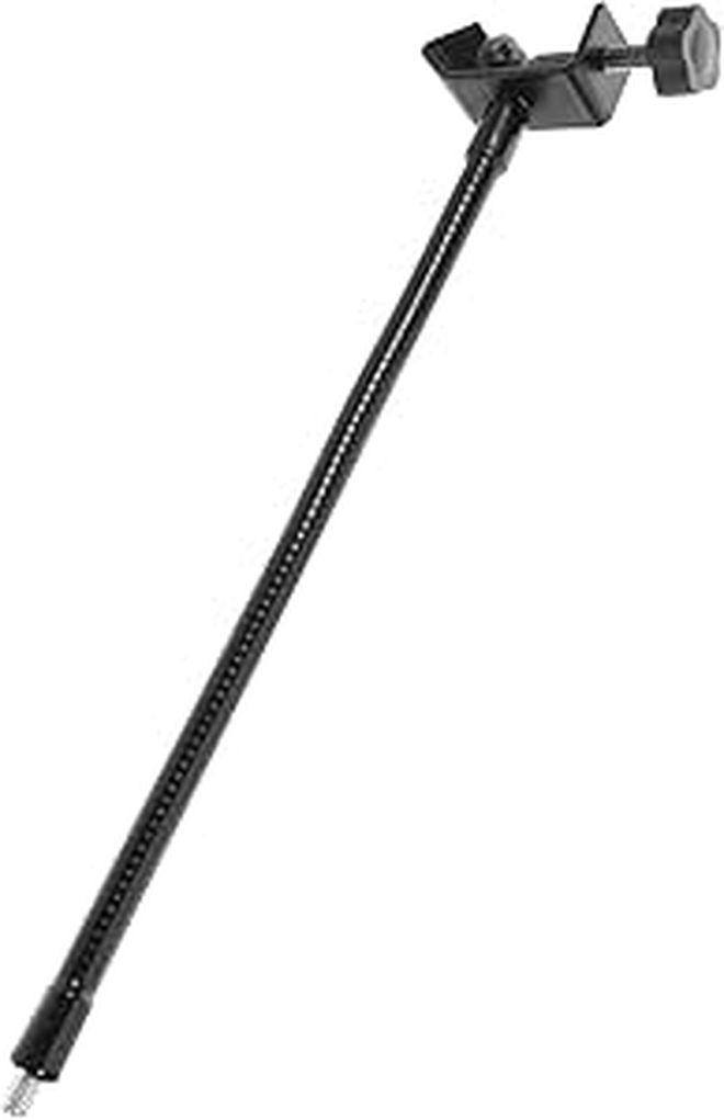 Heavy Duty Gooseneck Microphone Desk Stand 25cm Metal Flexible Mic Holder For Podcast Recording - Image 1