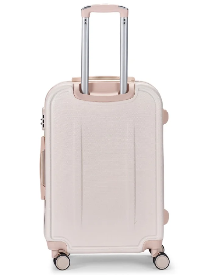 LIMRA Cabin Carry Check-In Luggage Trolley Size 20 inch Beige