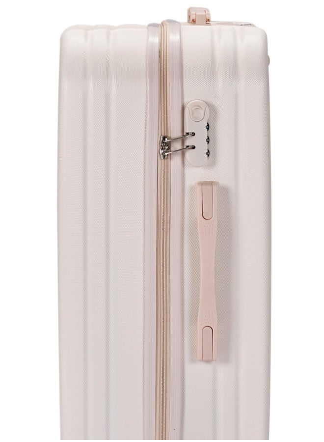 LIMRA Cabin Carry Check-In Luggage Trolley Size 20 inch Beige - Image 4