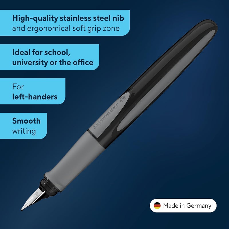 Schneider Ray fountain pen (left-handed, incl. Royal Blue Standard Ink Cartridge - Image 2