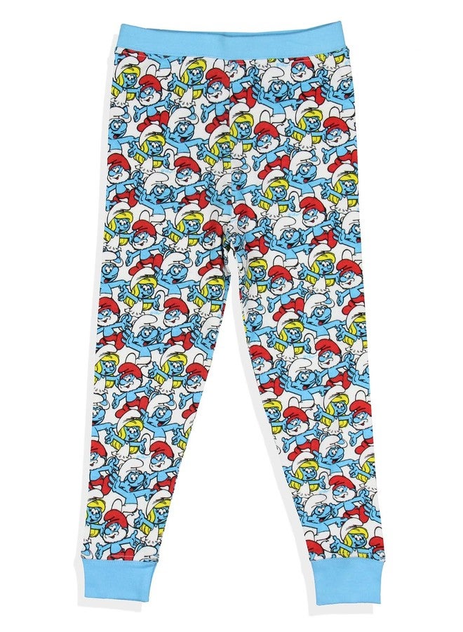 INTIMO مجموعة بيجامة طويلة الأكمام من سمورف للأطفال (6) - سمورفيت، بابا سمورف، سمورف ذكي - Image 5