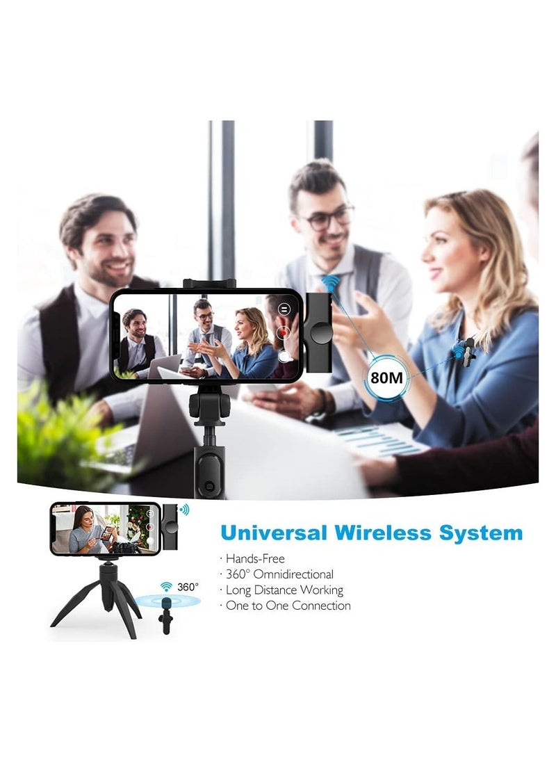 ELTRAZONE Wireless Lapel Lavalier Microphone for iPhone iPad Recording,YouTube Facebook Live Stream,Vlog, Auto-Sync Wireless Mic with 2 Clips  - Image 4