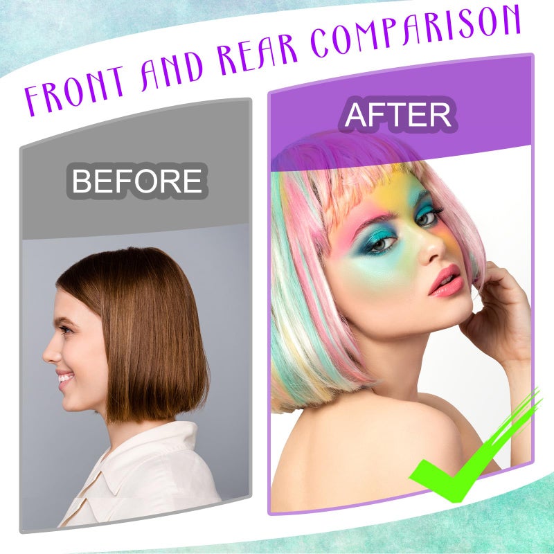 Jexine 2 Pcs Hair Coloring Highlighting Cap Reusable Silicone Highlight Cap Pull Through Caps for Hair Coloring Frosting Cap with Hook Hair Dye Cap with Holes Hair Salon Tools Hairdressing Highlighting Kit - Image 5