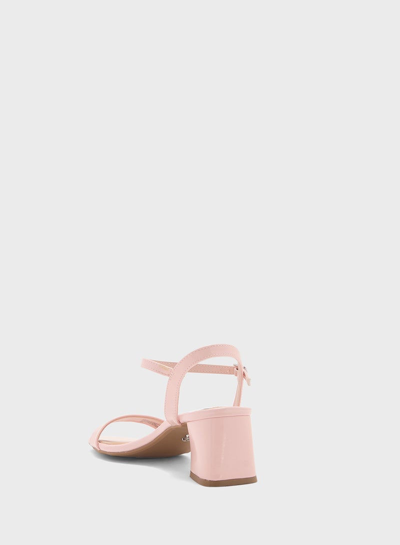 STEVE MADDEN Birdiee Ankle Strap Mid Heel Sandals  - Image 3