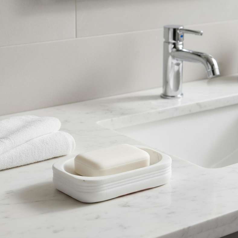 Pan Home Bia Soap Dish - White - Image 1