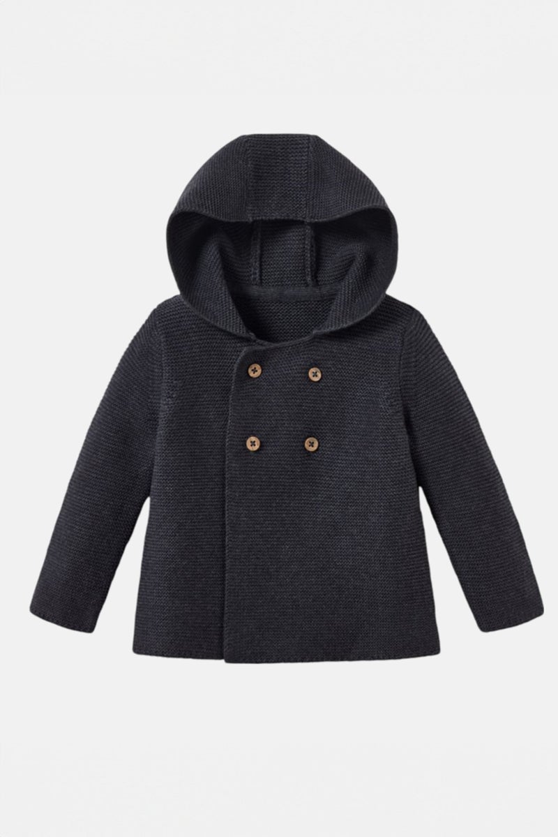 Tchibo سترة محبوكة للأطفال الصغار، رمادي - Image 2